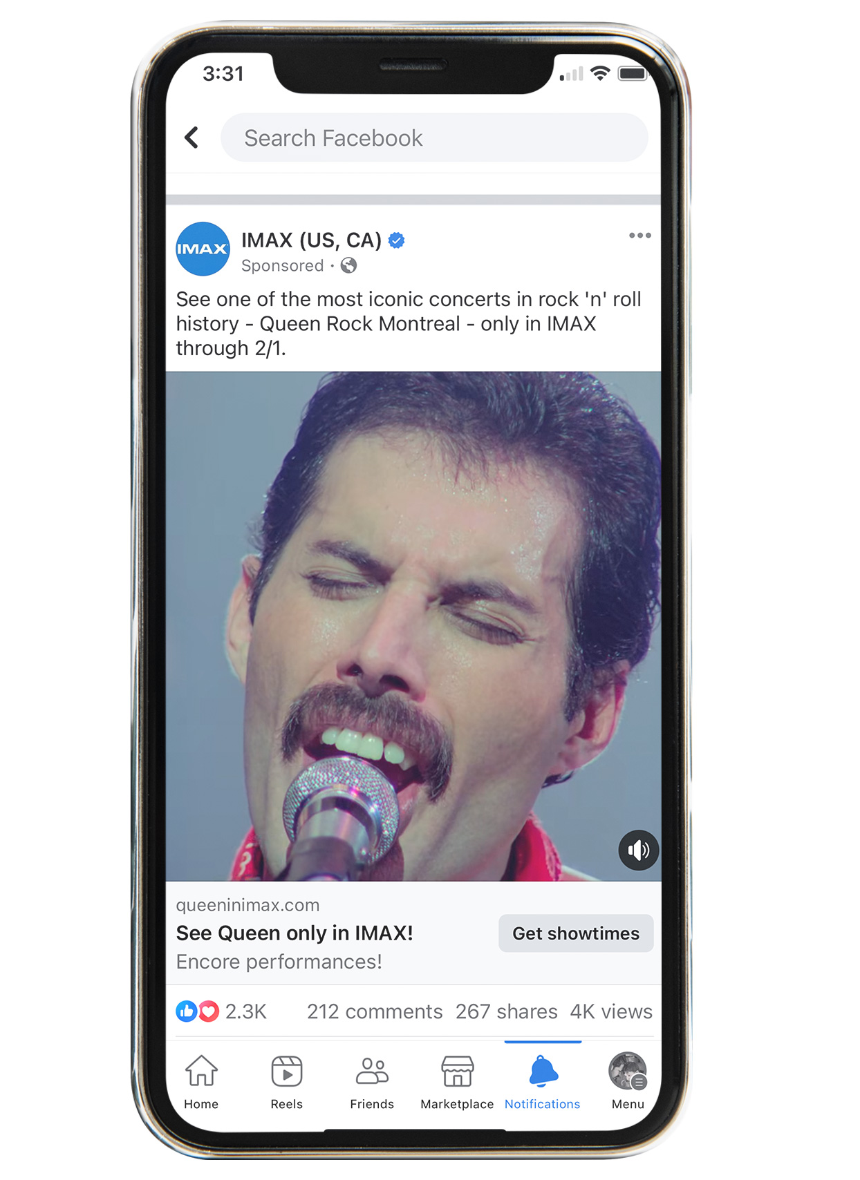 IMAX - Queen Rock Montreal