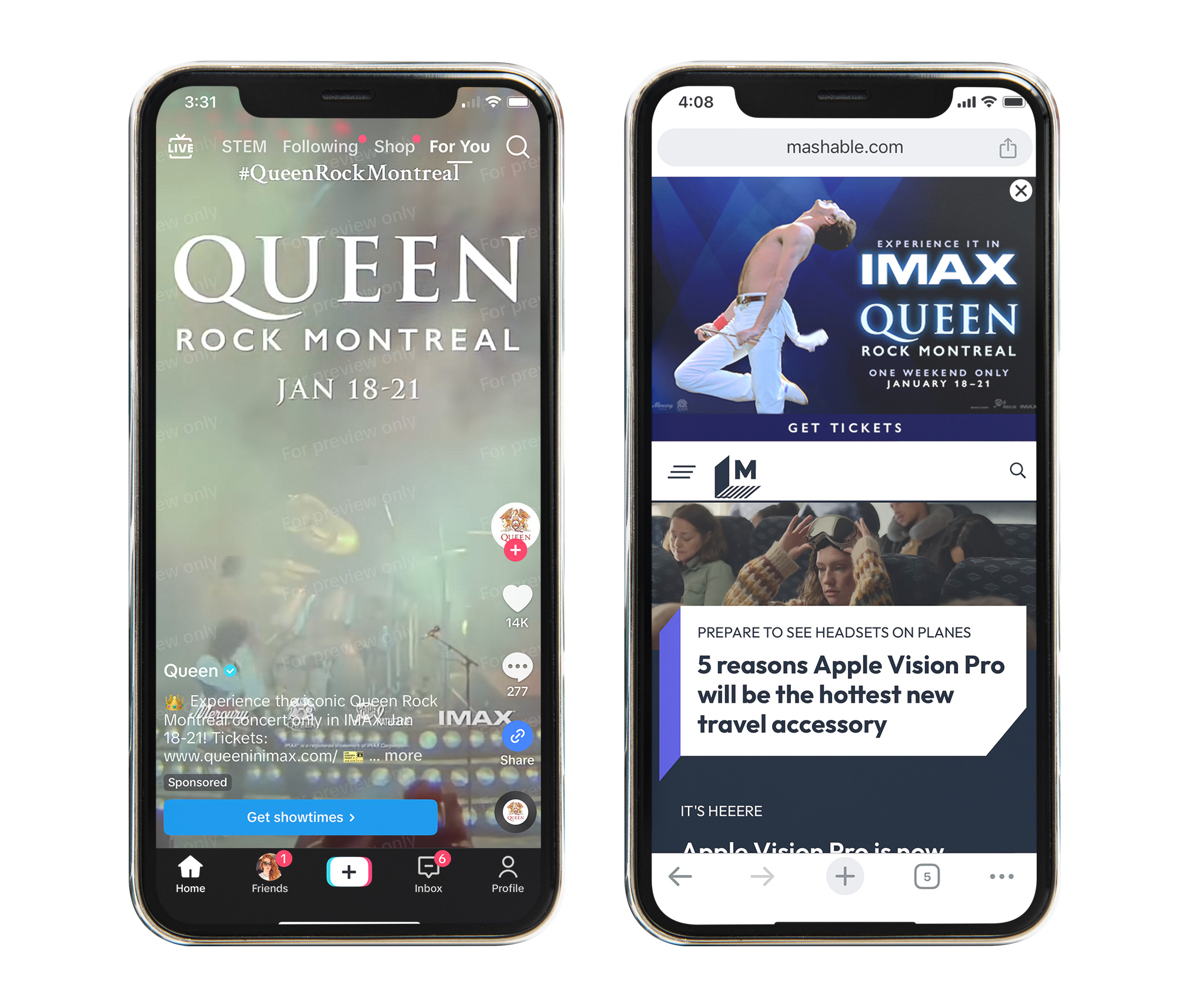 IMAX - Queen Rock Montreal