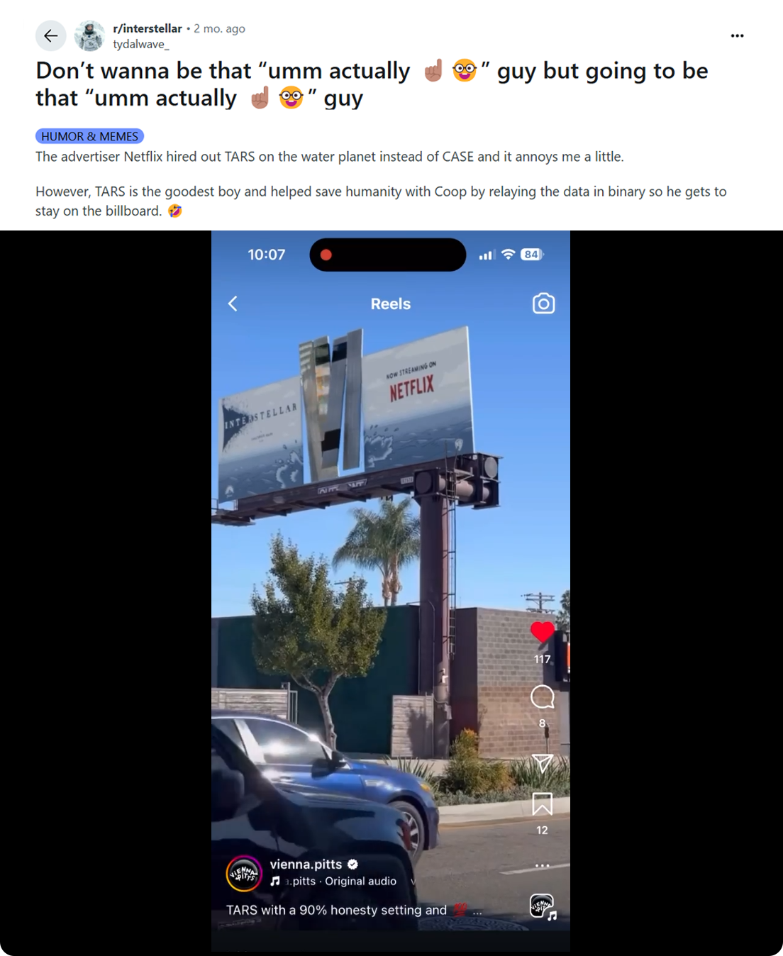 Netflix - Interstellar FOOHH